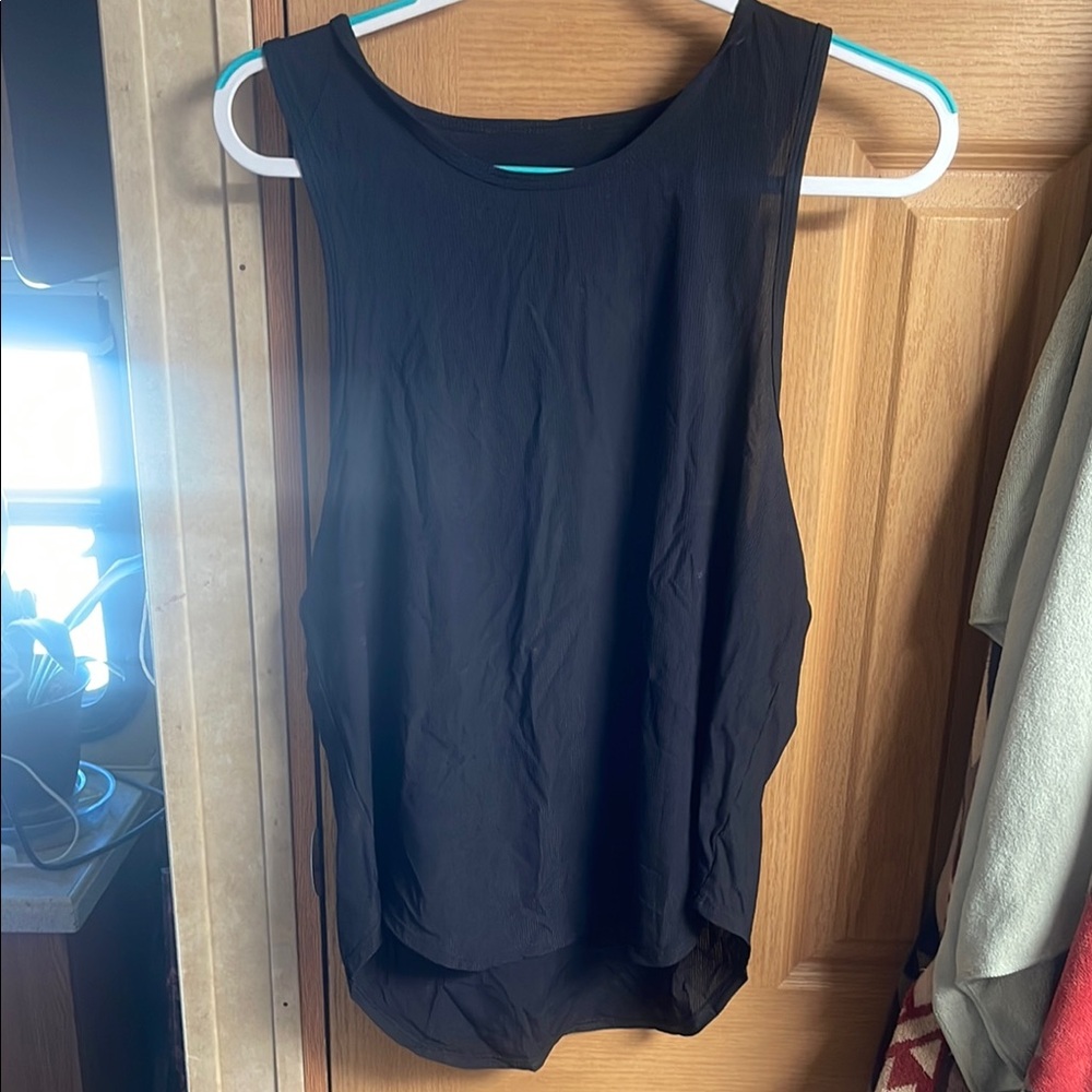 Black Sleeveless Women's Top